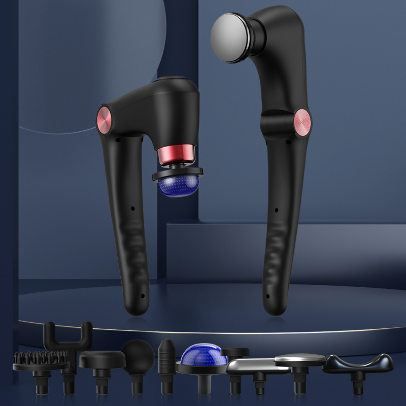 Fitness Muscle Relaxation Massager With Hot And Cold Compresses And Multi-level Adjustable Myofascial Release Gun