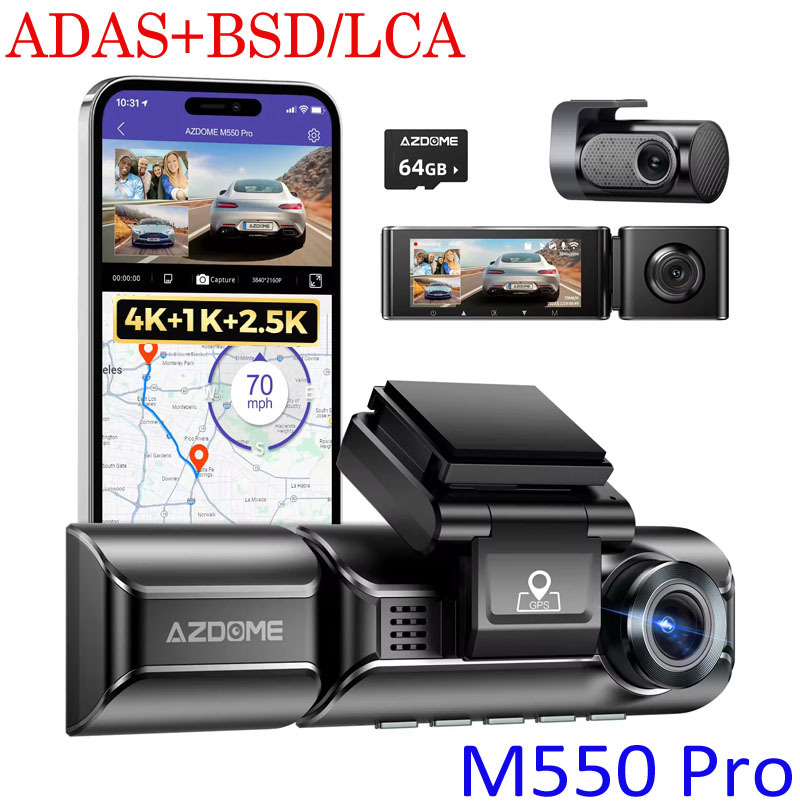 M550PRO HD 4K Dash Cam 4