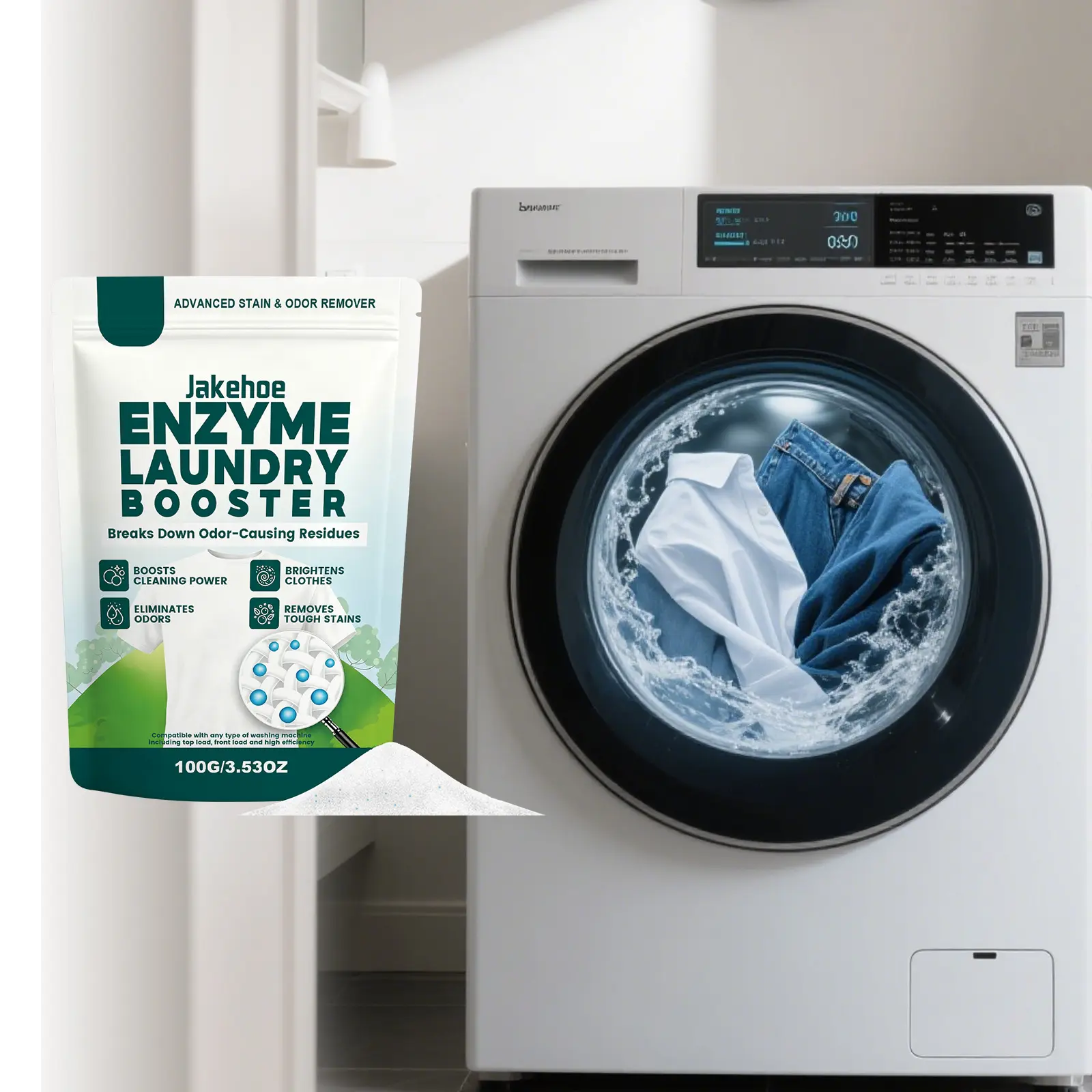 Laundry Detergent For Both Hand Washing