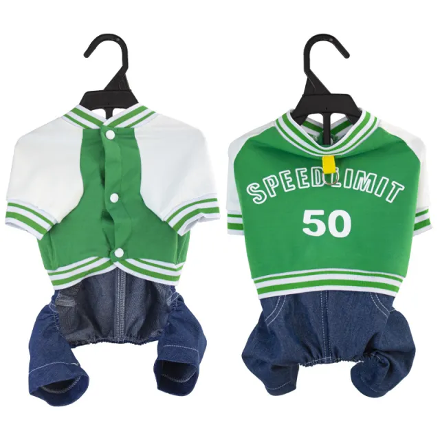 Pet Four legged Fashion Sweater Green - Shop at LoveMi