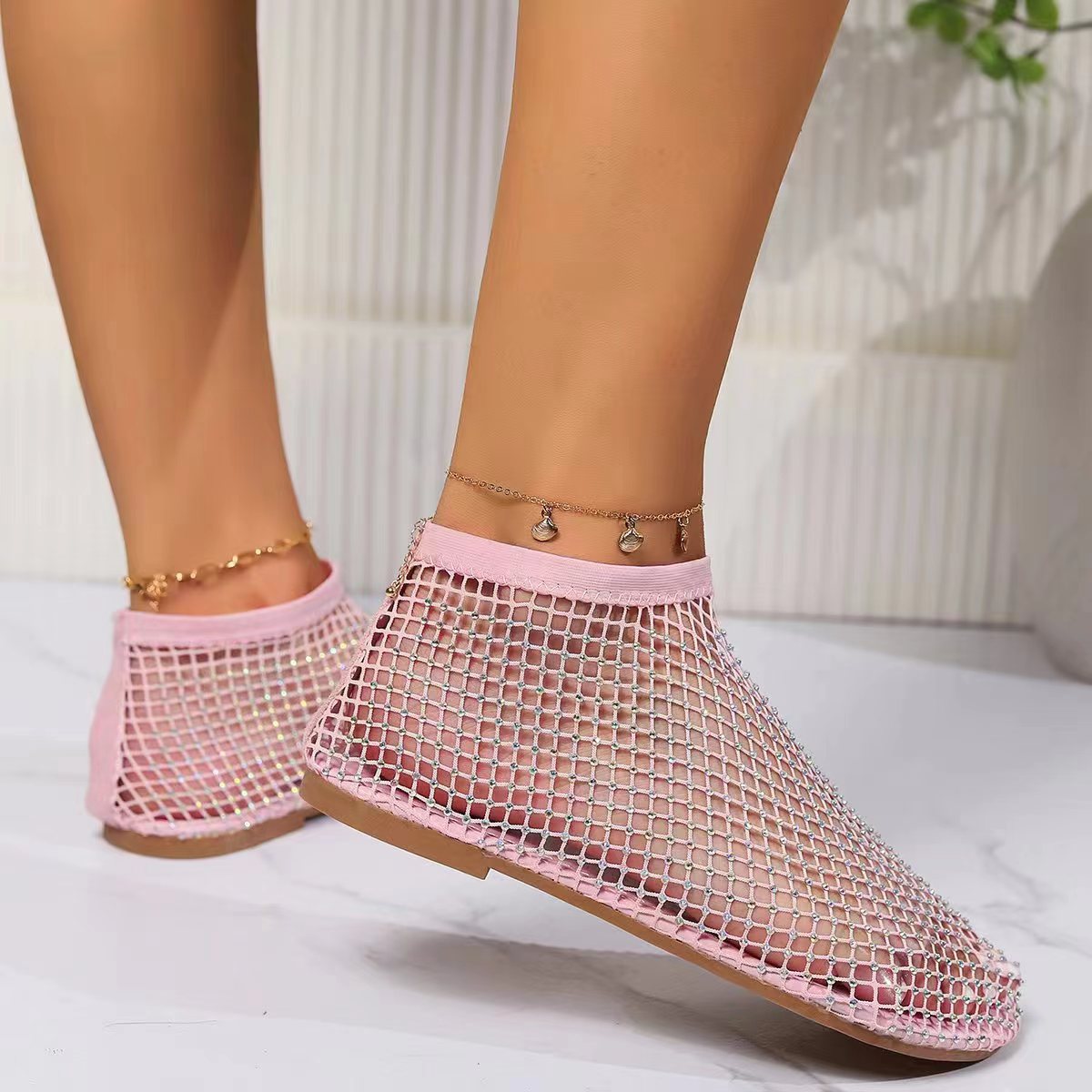 Rhinestone Ankle Boots, picture 2 of 7