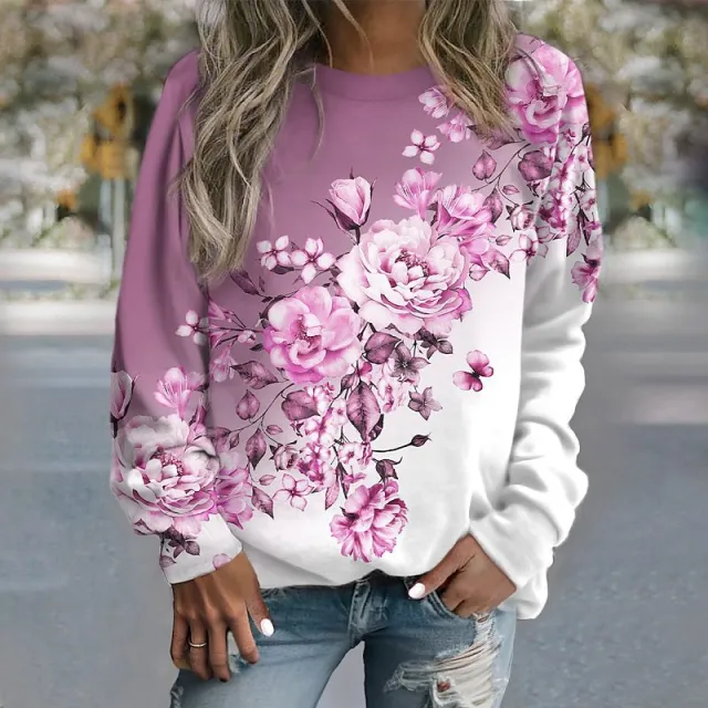 Autumn And Winter Love Round Neck Long Sleeve Sweater Women Style 1 Xl - Shop at LoveMi