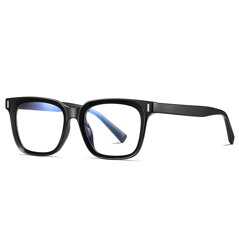 Korean TR90 Plate Anti Blue-ray Glasses Frame Street Shot - Blue