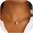 Fashionable Infinity Cross Necklace For Women view 8