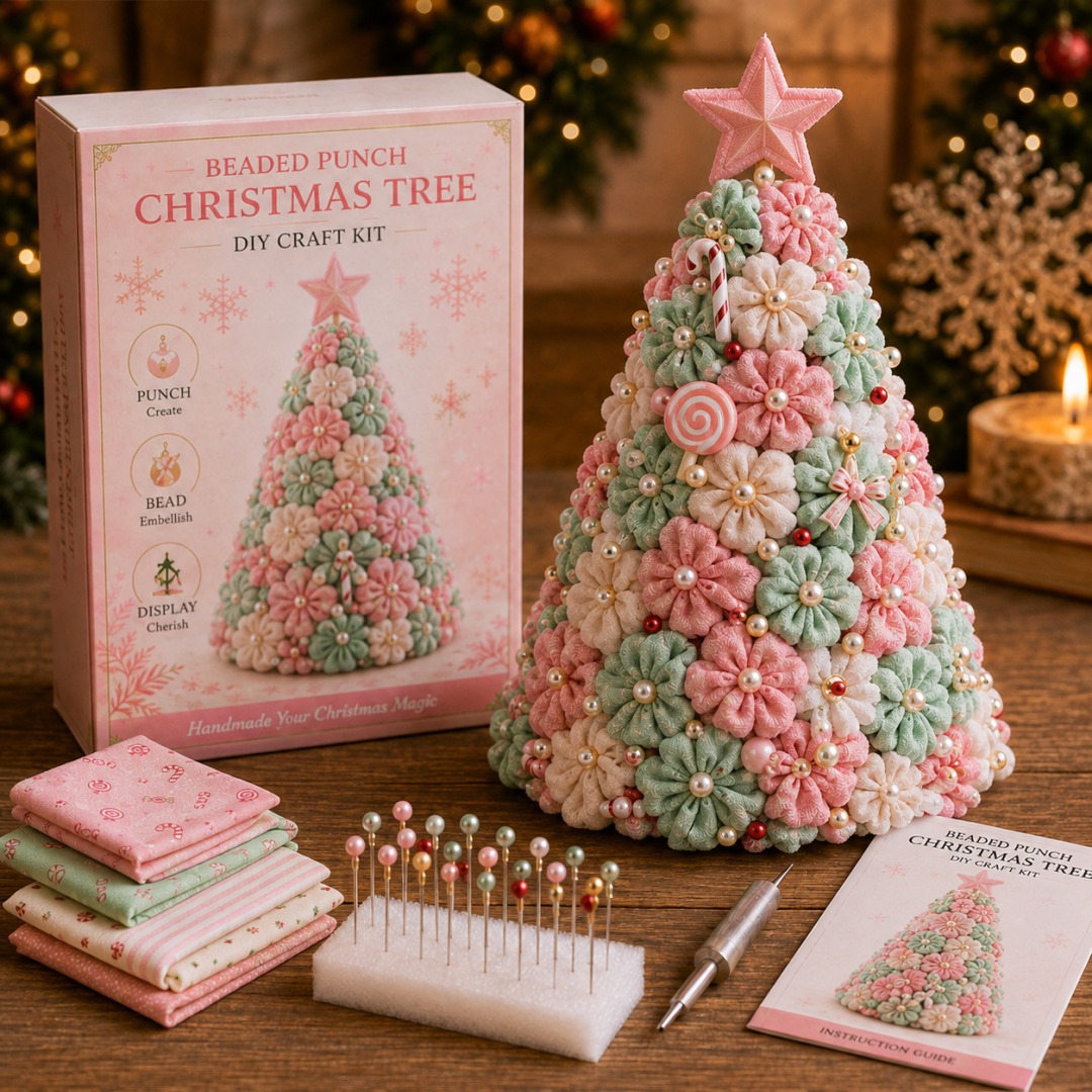 DIY Christmas Tree Decoration Punching Kit