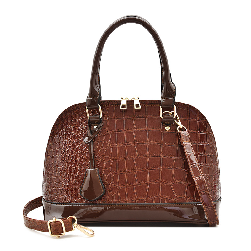 Large Capacity Shiny Shoulder Bag Crossbody - Image 3