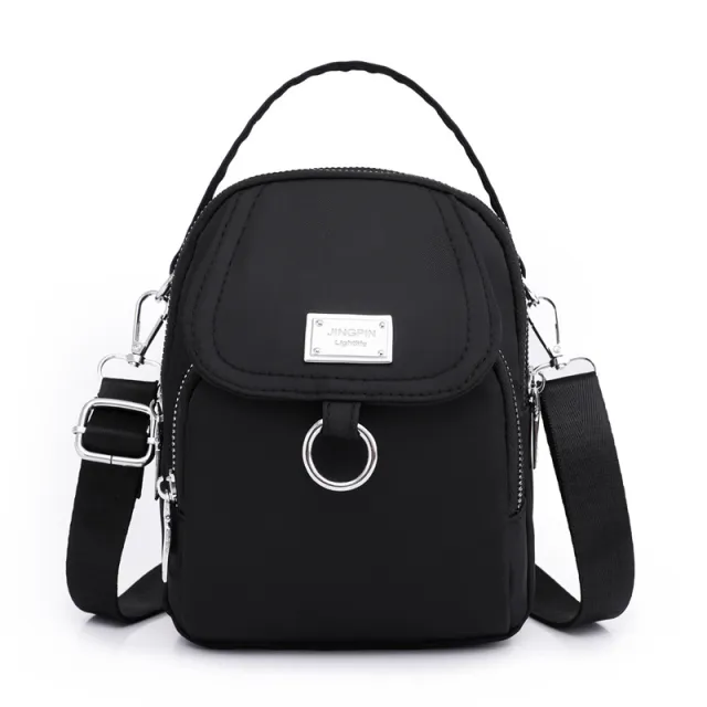 Women's Temperament Leisure Shoulder Bag Black - Shop at LoveMi