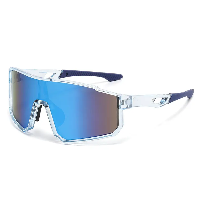 Large-frame Colorful Sports Windproof Cycling Sunglasses