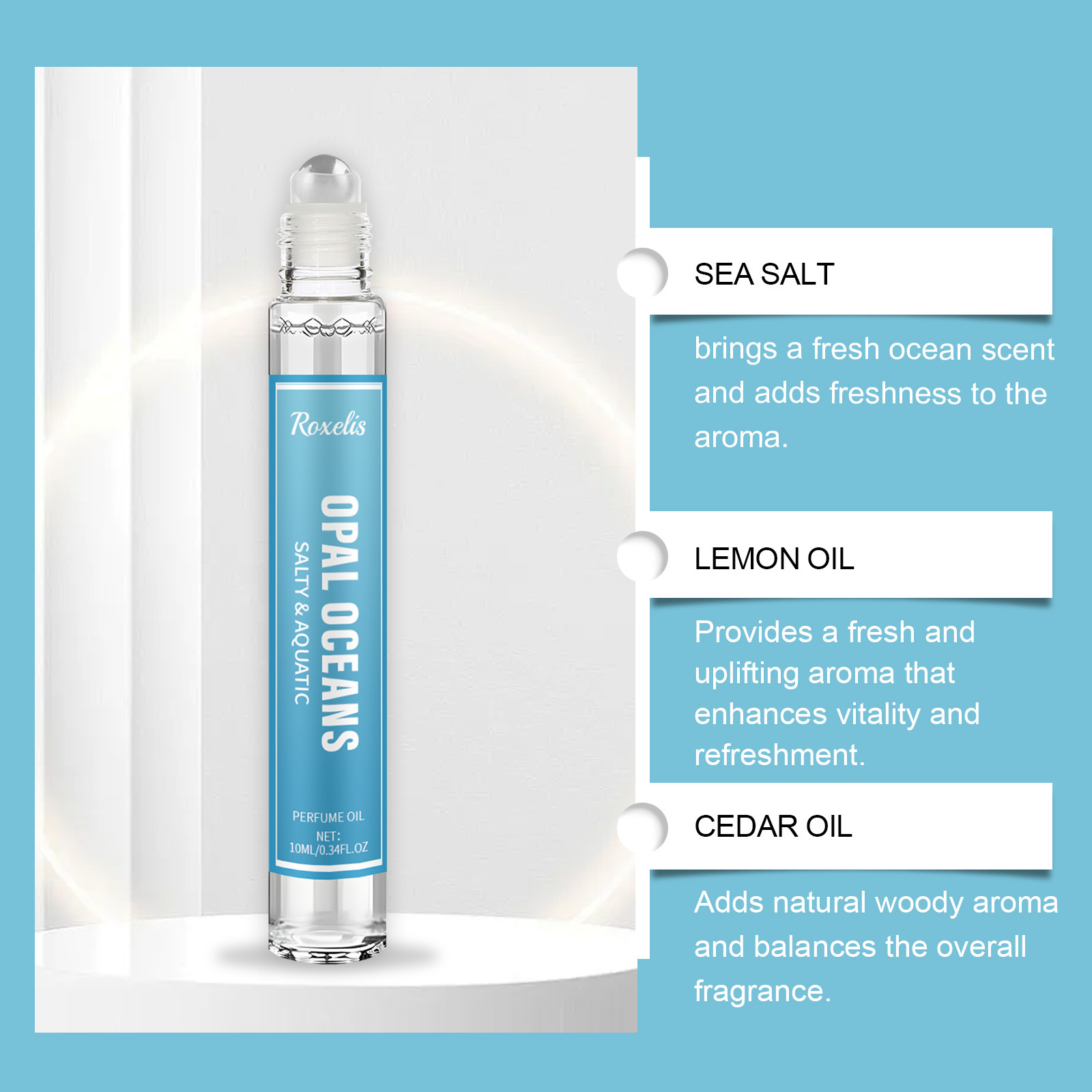 Title 10, Ocean Perfume Ball Natural Long Lasting Fragrance