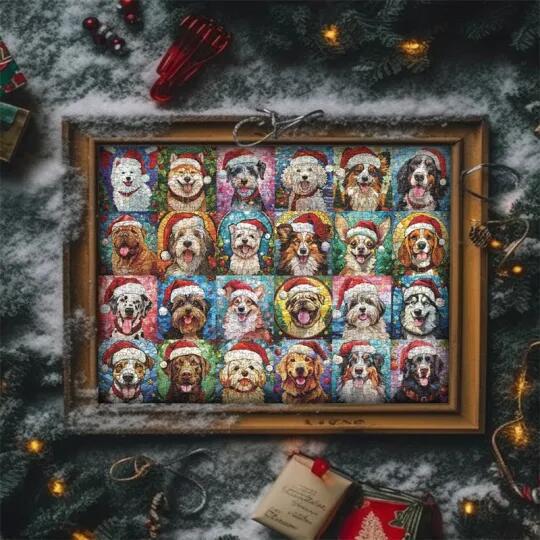 Title 4, Merry Christmas Advent Calendar Puzzle