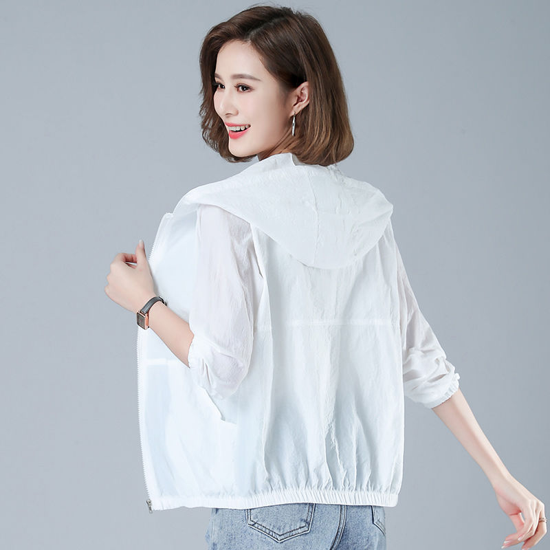 Sun Protection Clothing Women's Summer New Mother's Clothes Middle-aged And Elderly Sun-protective Clothing UV Protection Long Sleeve Thin Coat