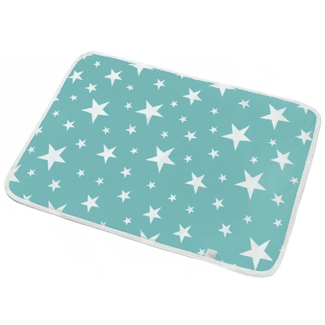 Breathable Cotton Cartoon Waterproof Insulation Pad Green Xingx - Shop at LoveMi