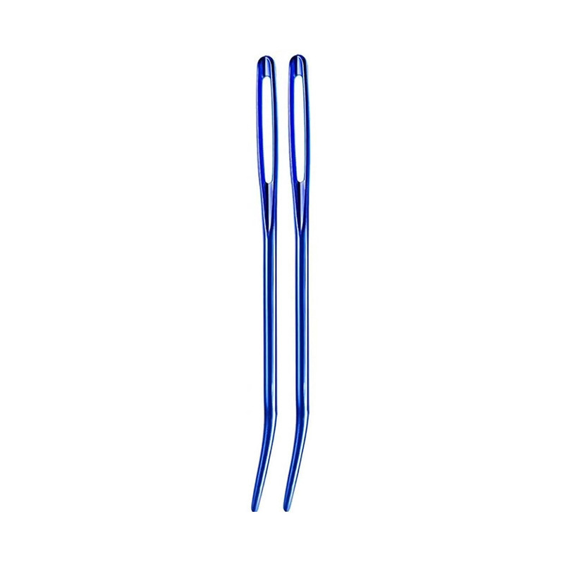 Big Eye Elbow Needle Blue