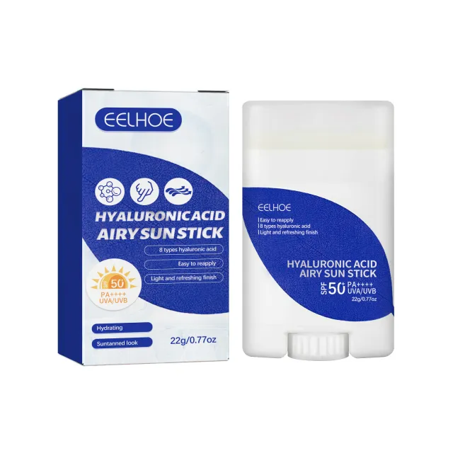 Lightweight Freshing And Moistrurizing Waterproof SPF50 Hyaluronic Acid Sun Block Stick Sun Block Stick - Shop at LoveMi
