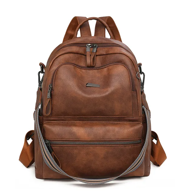 Lightweight Girls' Travel Backpack Large Capacity Retro Brown - Shop at LoveMi