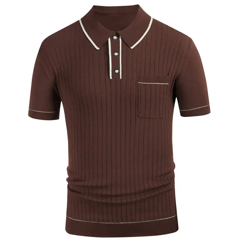 Lapel Short-sleeved Business Polo Shirt