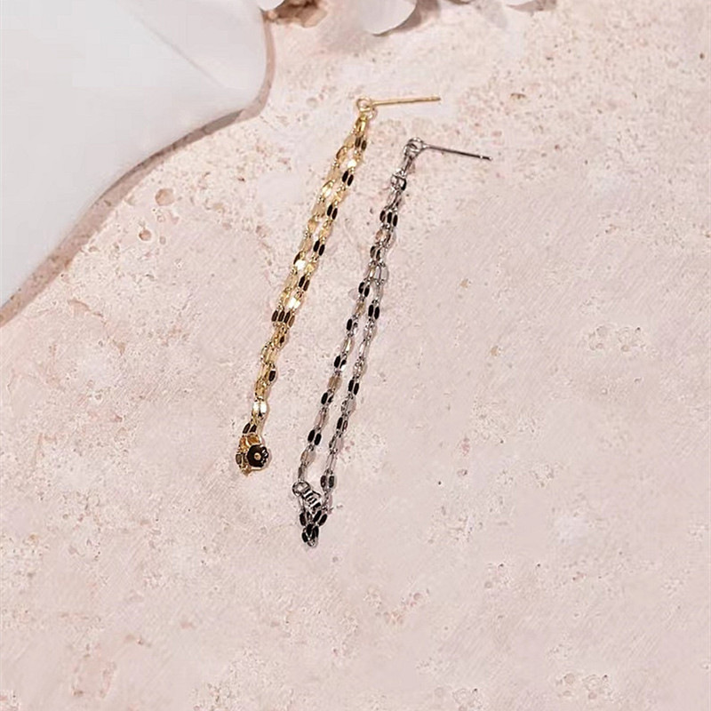 Simple Tassel Chain Earrings For Women