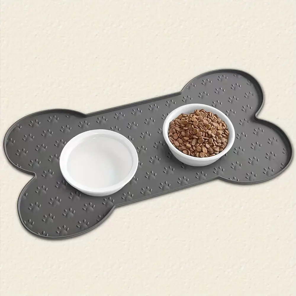 Silicone Pet Anti-spill Easy Cleaning Feeding Mat