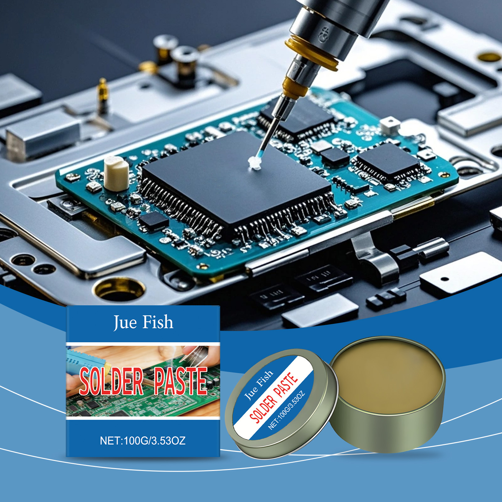 Thermal Conducting Deoxidizing Cleaning Flux For Solder Jointshousehold Electronic Repair And Soldering Aid - Image 1