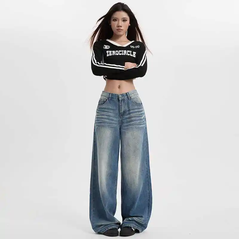 Women's American-style Retro Jeans