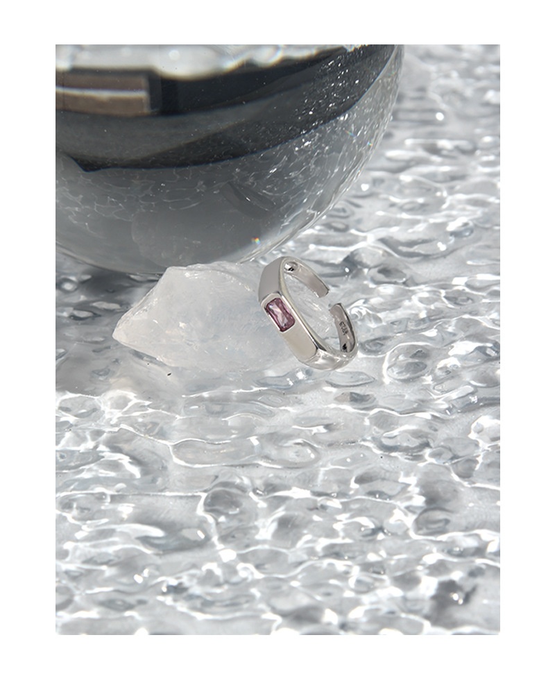 Niche Design All-match Geometric Sterling Silver S925 Female Ring