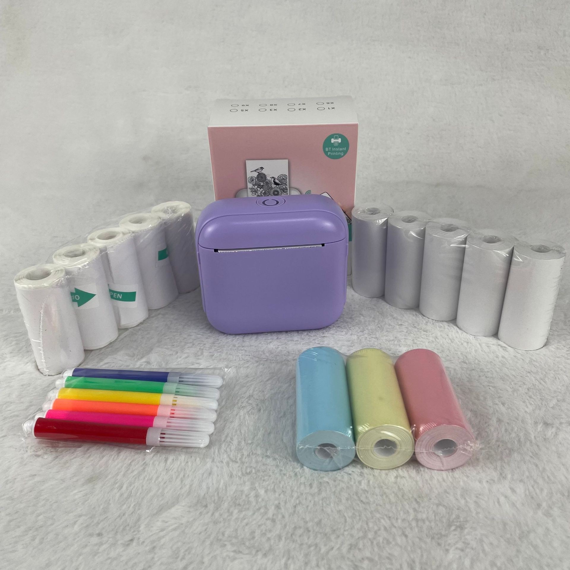 Purple Printer Set