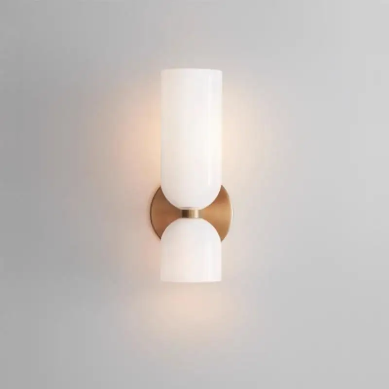 Creative Living Room Background Wall Glass Lamp