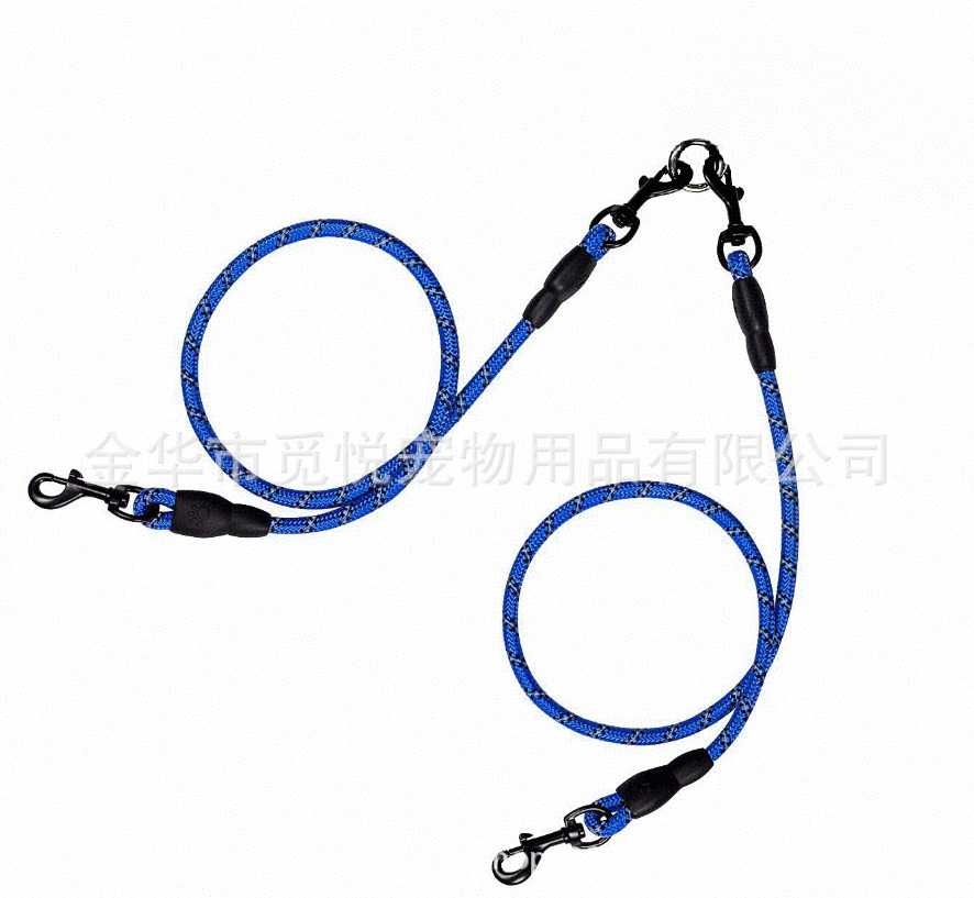 Dual Dog Leash With Tangle-free Design Ideal For Small And Medium-sized Dogs
