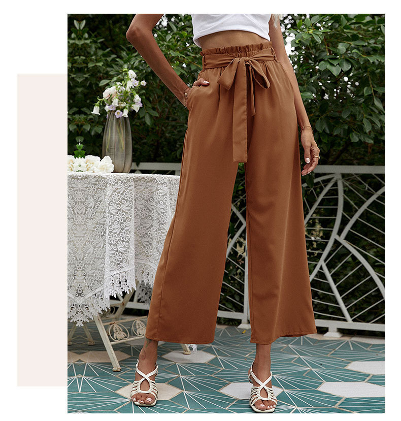 Title 13, New Womens High Waist Fashion Casual Wide Leg ...