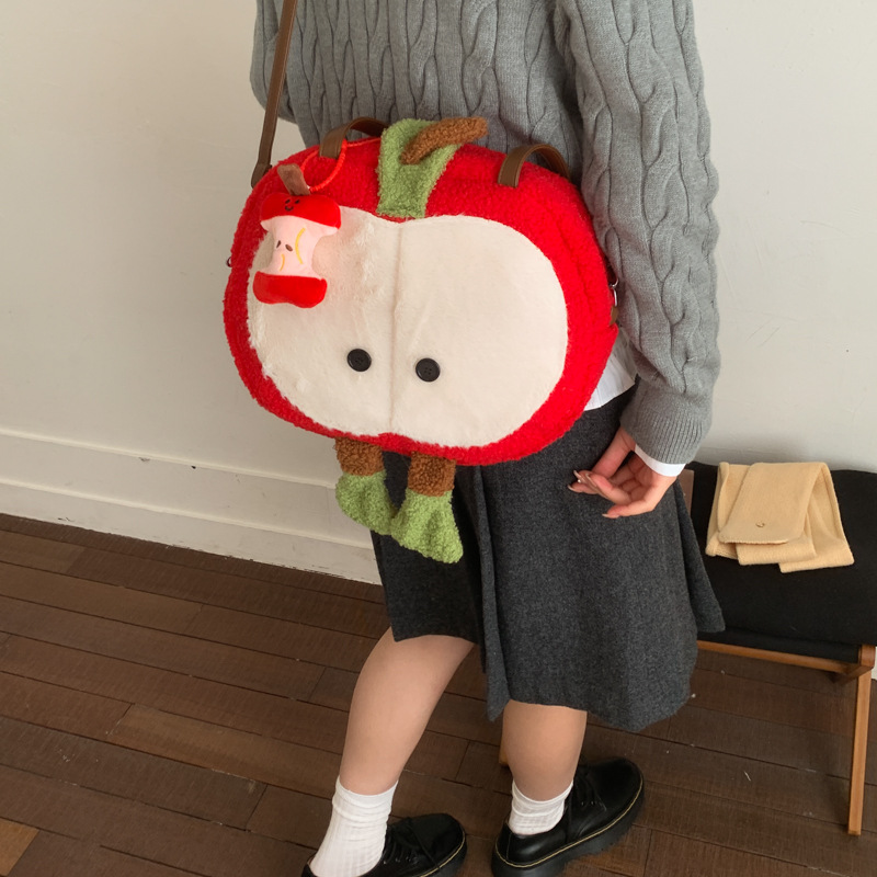 Plush Crossbody Bag, picture 3 of 5