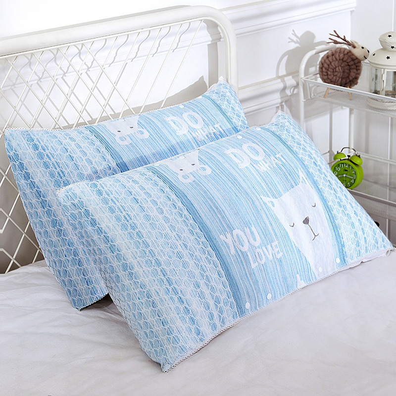 Cotton Pillowcases Four-Layer Gauze