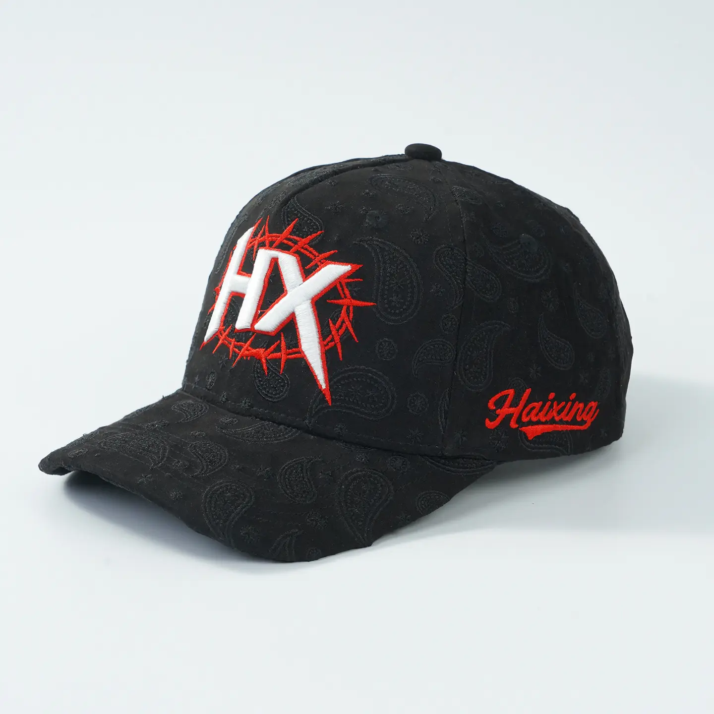 Men's High-End Brand Custom Suede Fleece Baseball