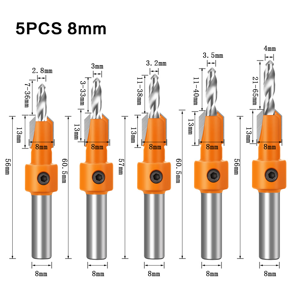 5 Pieces Blade Diameter 8mm