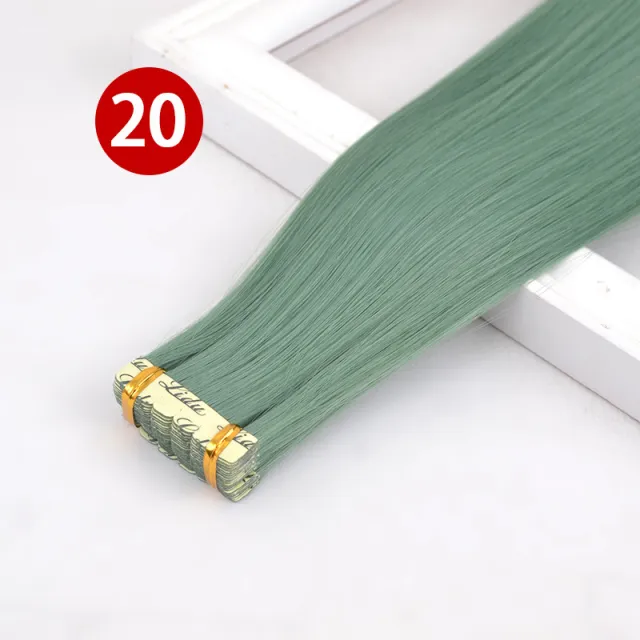 Seamless Hair Extension Highlight Color Hair Extension 20 Colors 1 Piece - Shop at LoveMi
