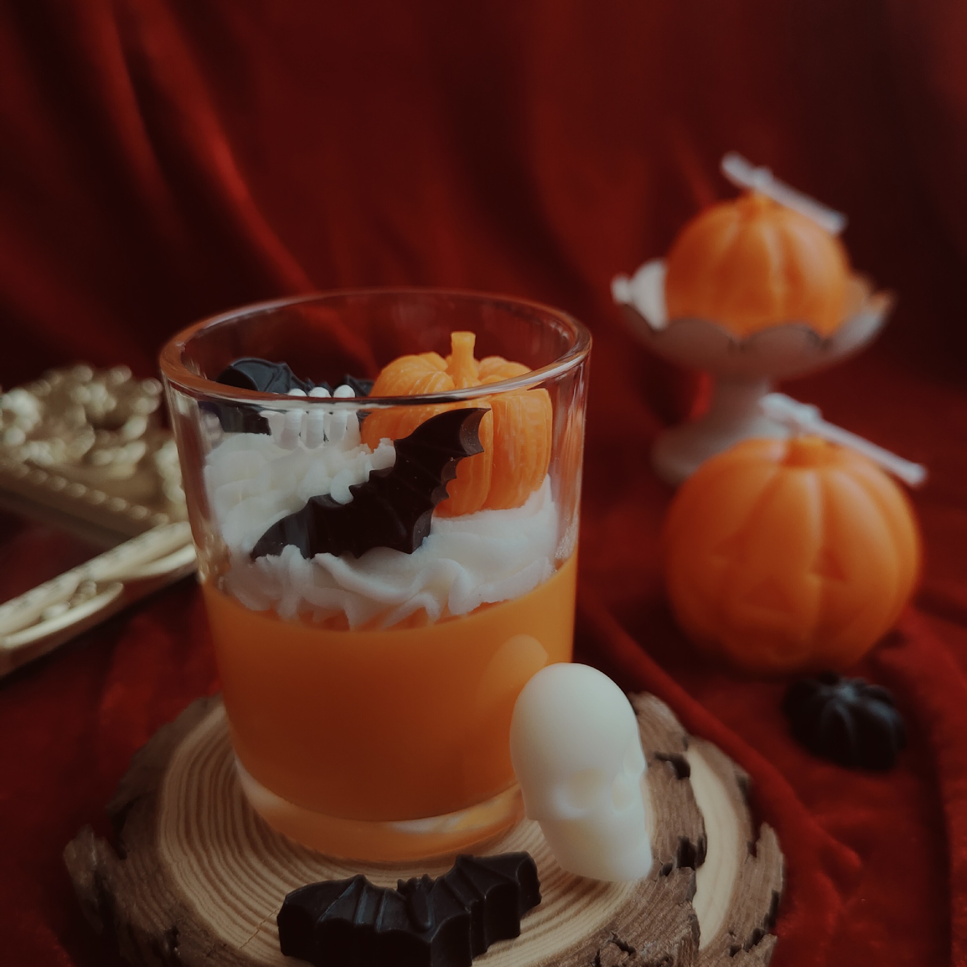 Pumpkin Bat Cup