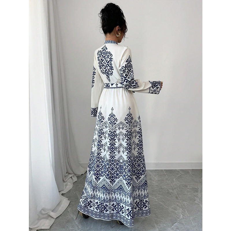 European And American-style Arabic Womens Dresses