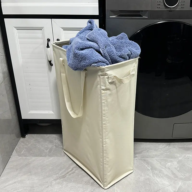 Laundry Basket Household Foldable Dirty Clothes Bathroom