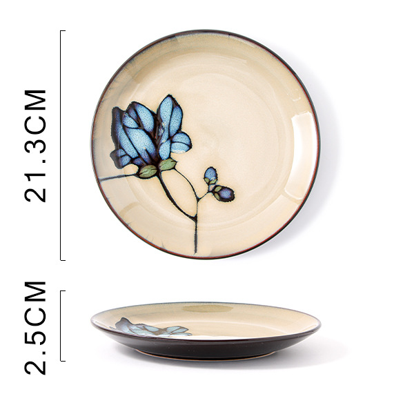 Mulan Blue Plate Dish