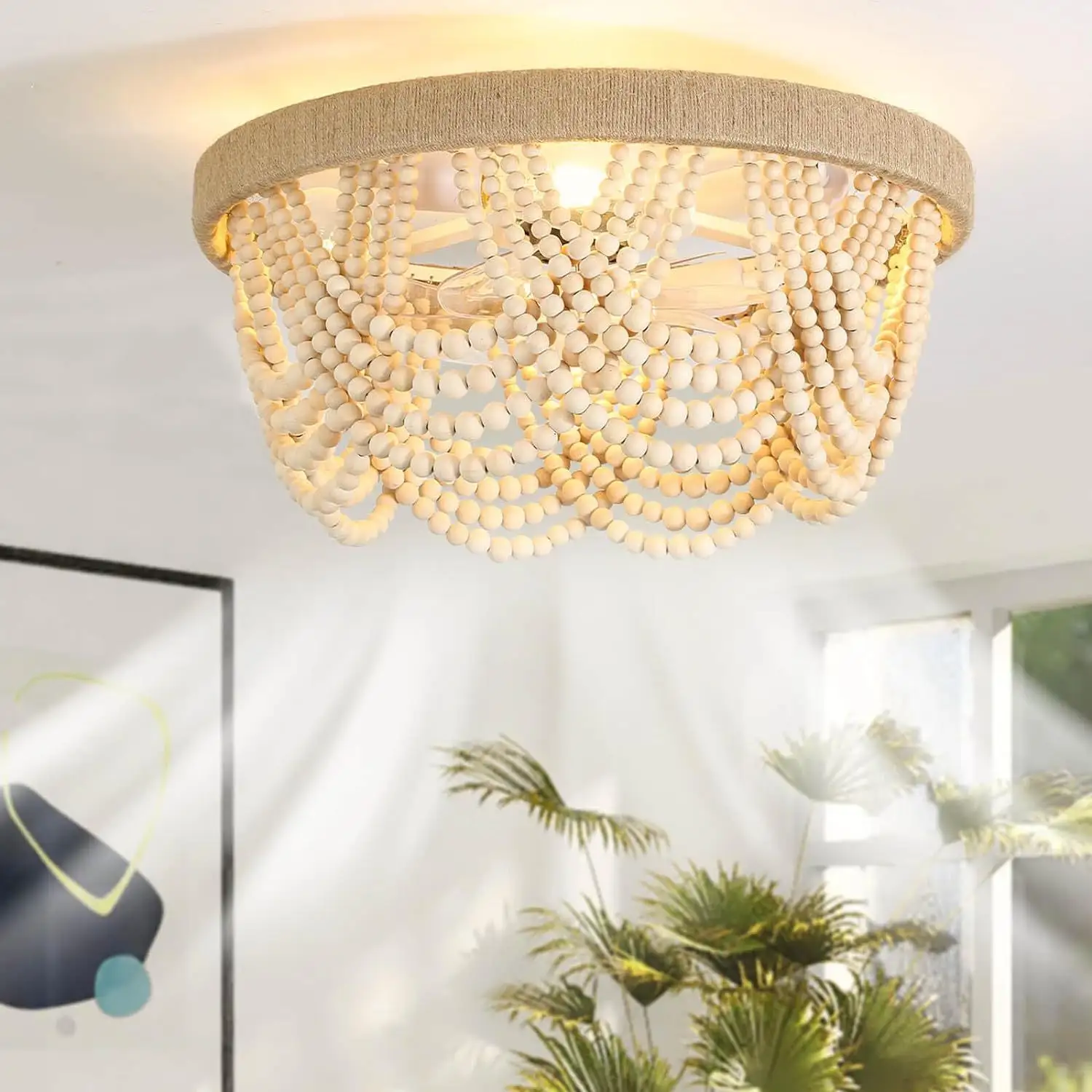 Beaded Invisible Bedroom Living Room Hallway
