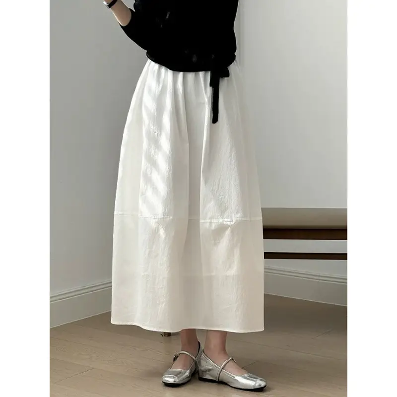 Womens Slimming Mid-length Skirt That Covers The Hips