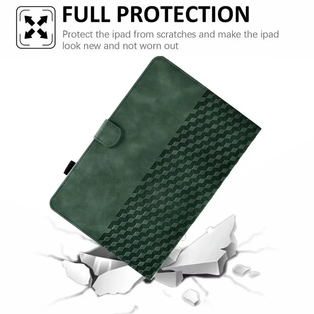 Tablet Leather Case Diamond Frosted Card Holder