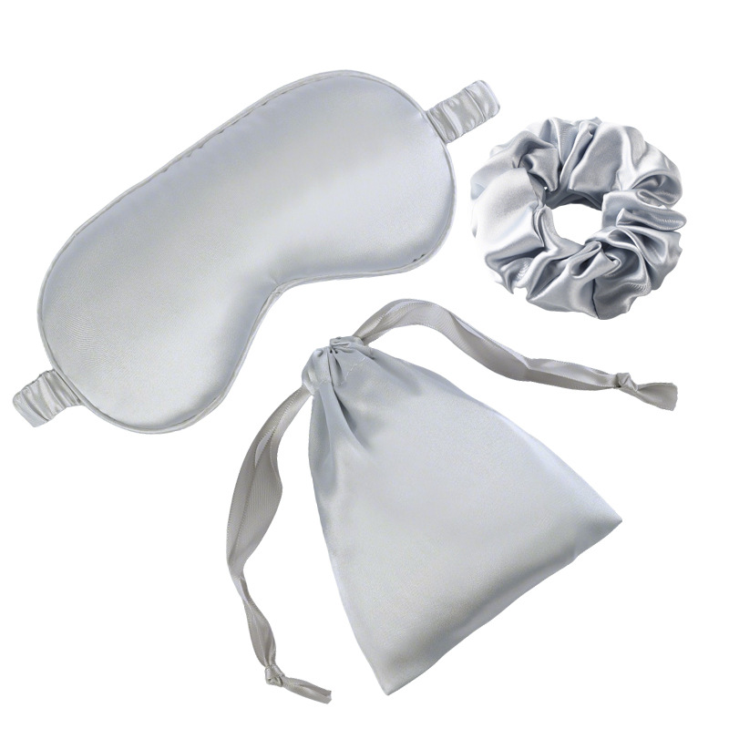 Womens Eye Mask Pouch And Headband Set