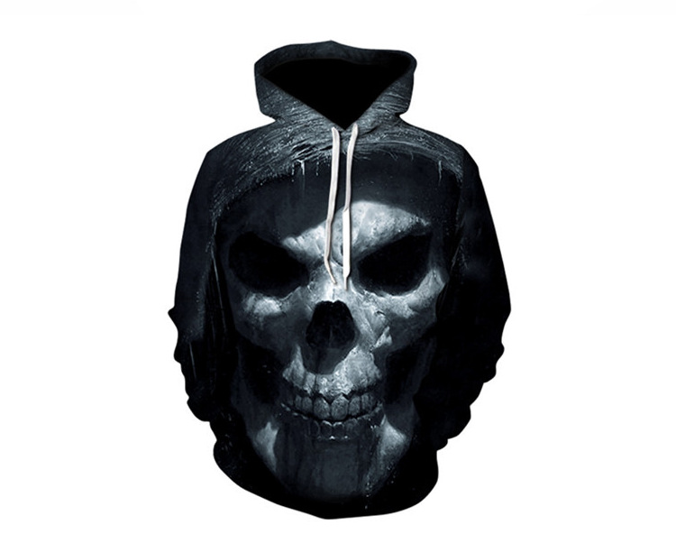 Title 4, 3d digital printed hooded sweater