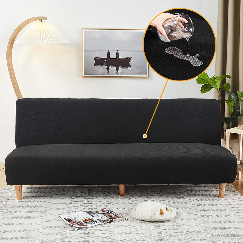 Waterproof Armless Sofa Cover Full Cloth