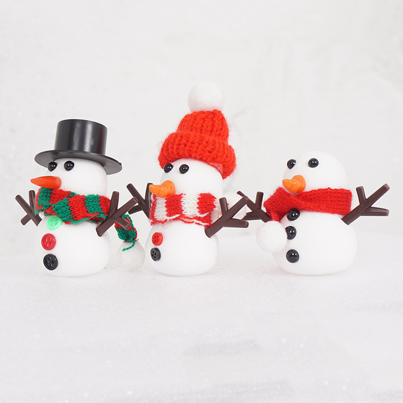 Title 3, Desktop Mini Handmade Pinching Snowball Winter ...