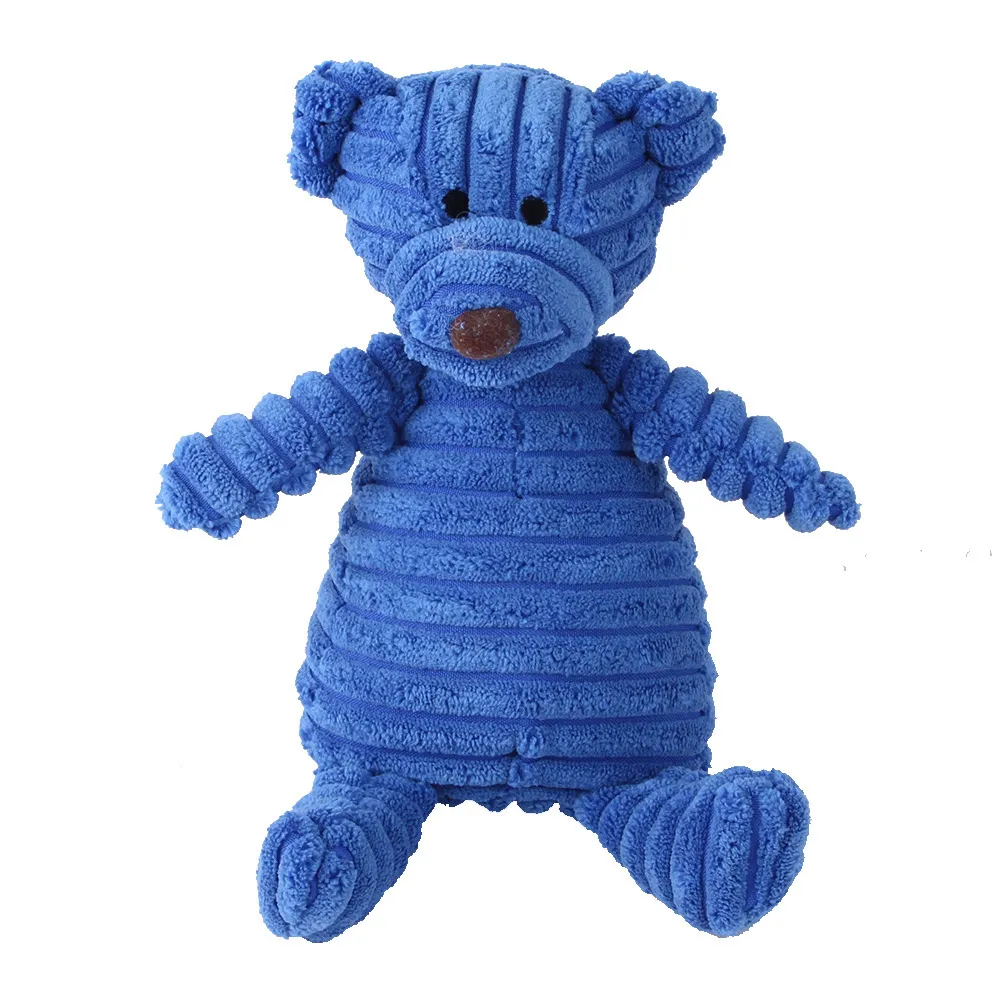 Household Fashion Dog Sounding Toy - Blue Bear
