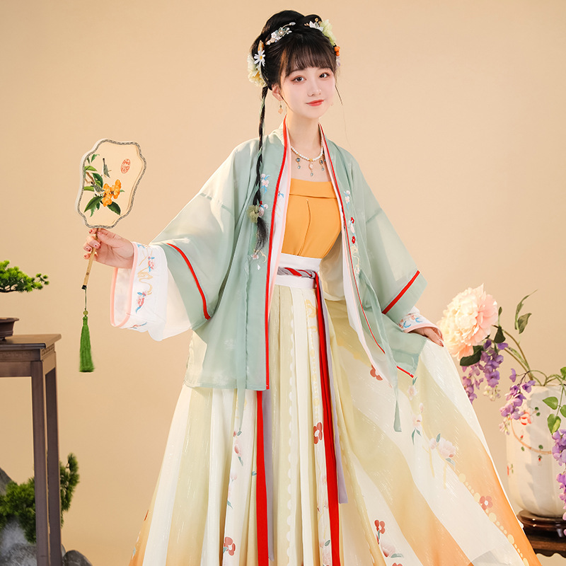 Song Women's Han Summer Improvement Ancient Costume Lingchun Rain Xl - Shop at LoveMi