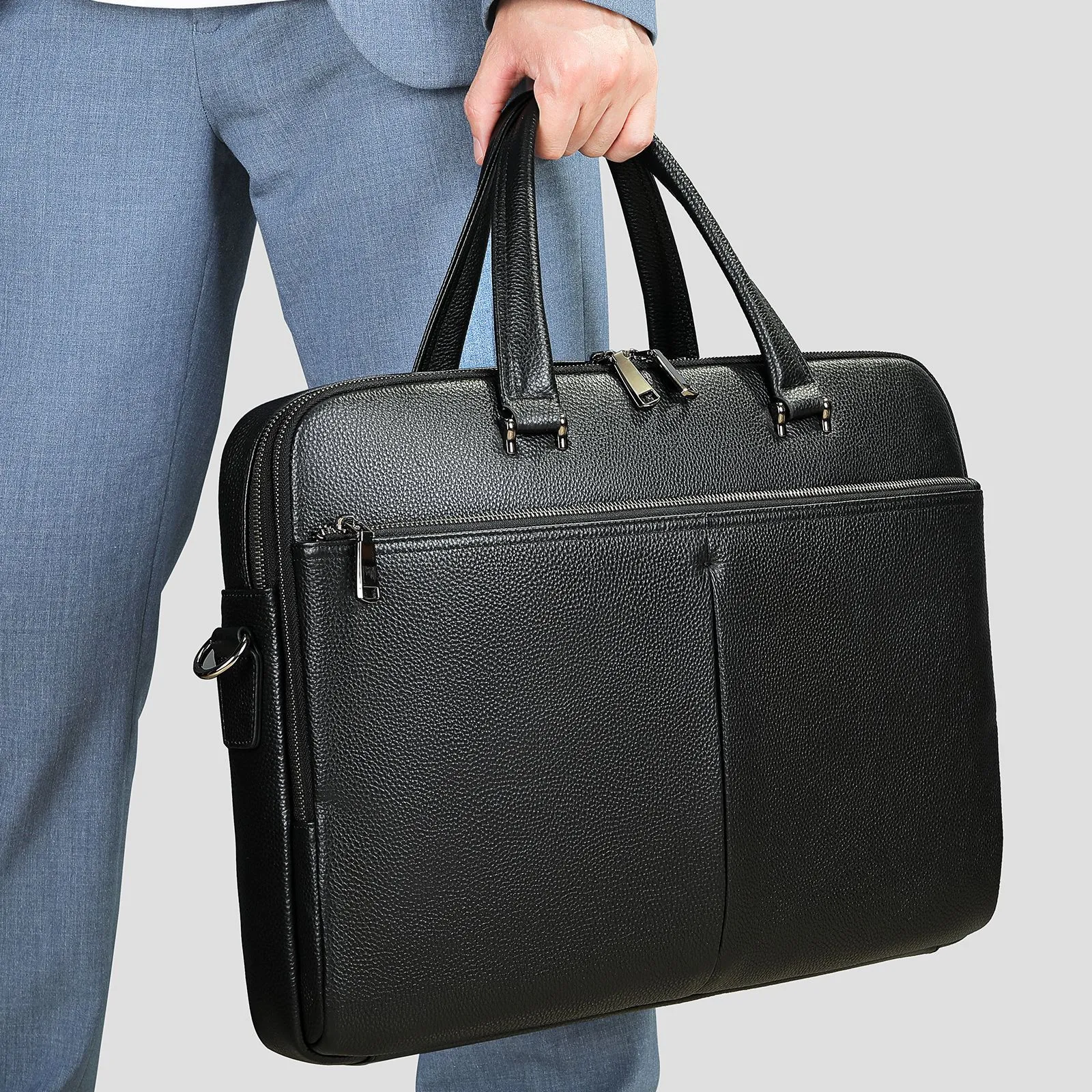 Full view of the professional briefcase