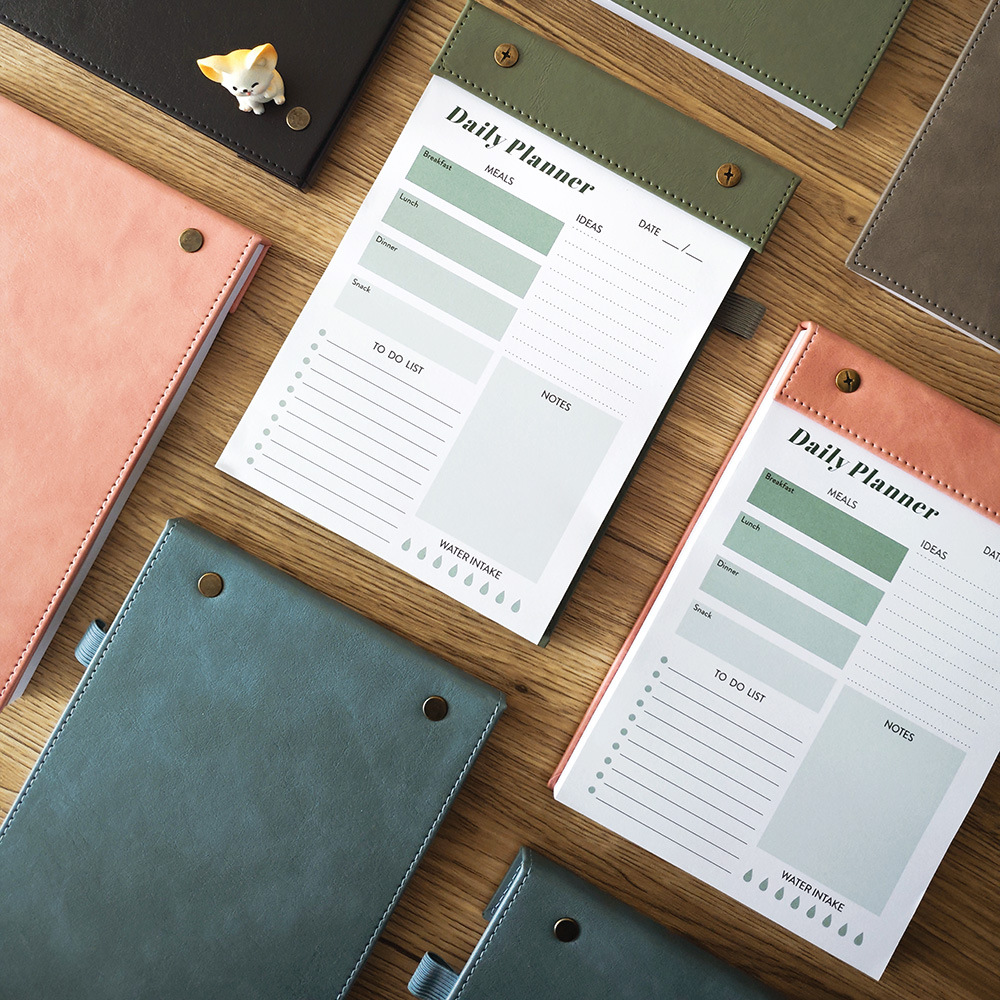 Tearable Notebook With Dot-Matrix Lined Loose-leaf Pages 9