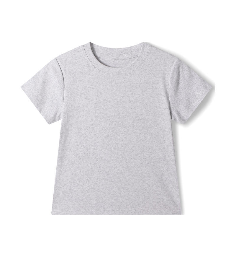 Crew-neck Slim-fit Basic Short-sleeve Bodycon